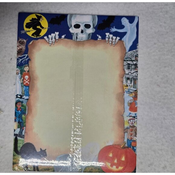Halloween Papers By Geographics Desktop Papers 25 Sheets 8.5" X 11" Ghost Hallow - Picture 3 of 6